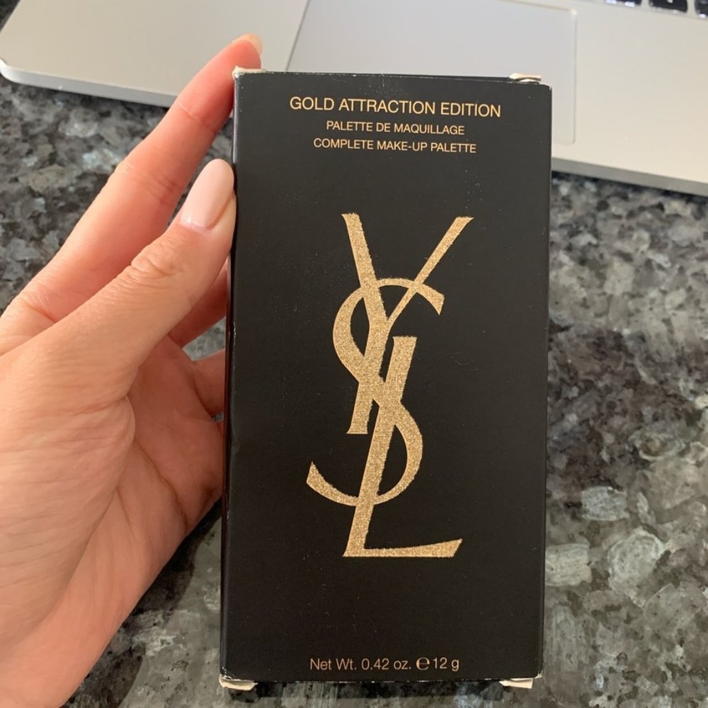 ysl gold attraction palette